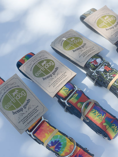 earthdog｜アースドッグ【100%ヘンプ製マーチンゲールカラー】