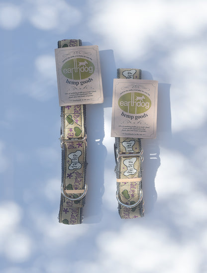 earthdog｜アースドッグ【100%ヘンプ製マーチンゲールカラー】