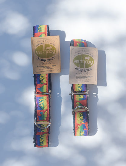 earthdog｜アースドッグ【100%ヘンプ製マーチンゲールカラー】